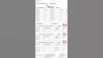 10th Class Mathematics pairing scheme 2023 #bisegujranwala #class10 #maths #pairingscheme2023