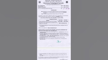VTU Circular for Exam Application form for 1st sem students 2024-25 Jan/Feb Examinations
