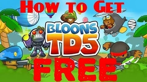 |How to Download Bloons TD 5 FREE Android| Santos 2016