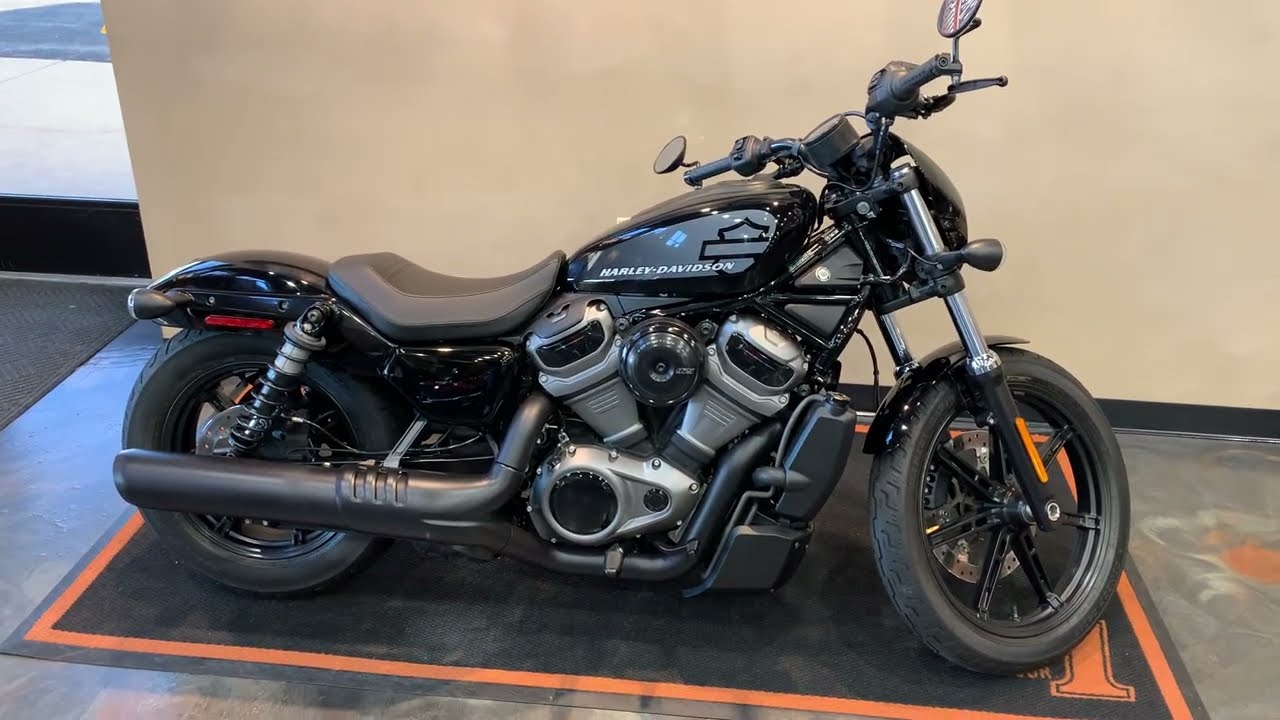 2022 Harley-Davidson Nightster in Vivid Black-RH975 - YouTube