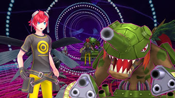 Digimon Story - Cyber Sleuth - Boss: Tankmon (Hard mode)