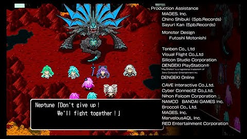 Never GIVE Up - Hyperdimension Neptunia Re;Birth2 Sisters Generation Ending Credit