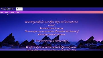 Twilight hits setting ads on traffic exchange