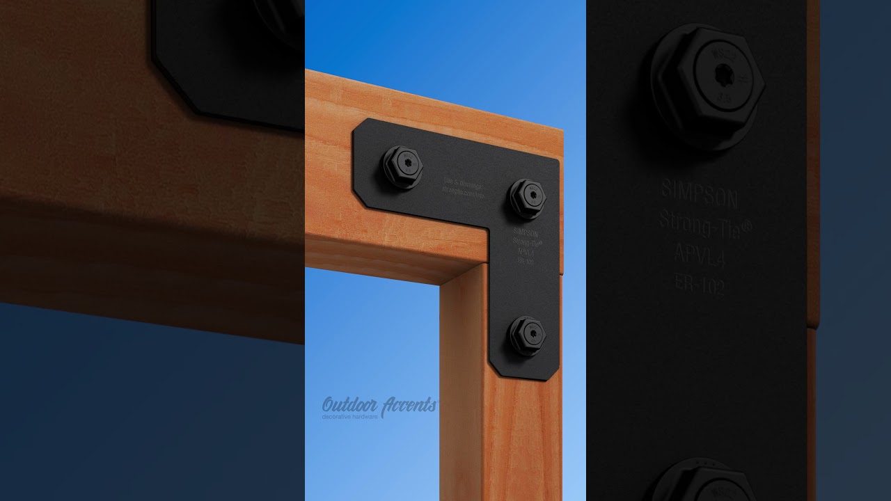 Outdoor Accents® Avant Collection™ L Strap Tie