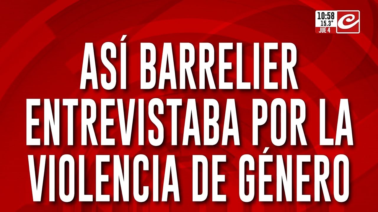 Antes de matar y descuartizar, Barrelier realizaba encuestas por violencia de género
