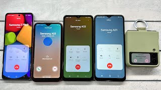 Samsung A01 +A02 +A03 incoming Call Two Z Flip3 & Z Flip2