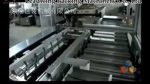High speed box packing machine for food wrap cling film