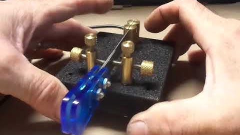 KN4YB SW75 Cootie key Side swiper