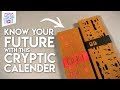 Make a Cryptic Calendar for the New Year | #2020 | In Hindi