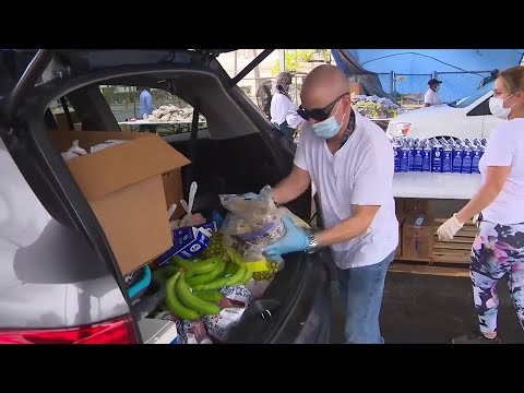 Food distribution sites getting busier as need increases