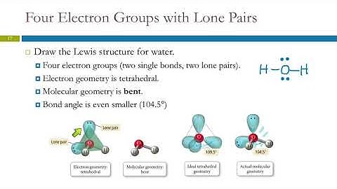 10.3 VSEPR Theory: The Effect of Lone Pairs