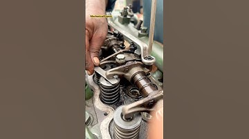 mechanical expert tappet adjustment like a pro | tappet technique #shortsfeed #youtubeshorts #tappet