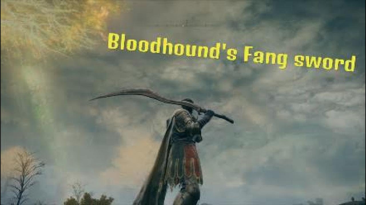 Elden Ring Where and how to get the Bloodhound's Fang sword YouTube