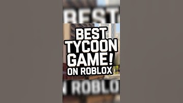 CRAZY Tycoon Game on Roblox! #shorts #roblox #robloxtycoon