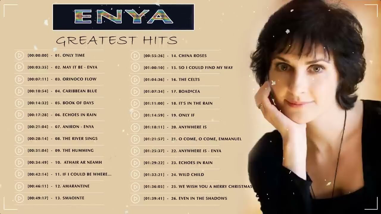 The Very Best Of ENYA Full Album 2024   ENYA Greatest Hits Playlist   ENYA Collection