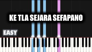 Bucy Radebe - Ke Tla Sejara Sefapano | EASY PIANO TUTORIAL by SA Gospel Piano