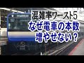 横須賀線、混雑率のわりに電車の本数が少ないです…なぜ？理由などを解説【横須賀線/JR東日本】