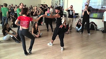 Dadinho & Janaina - Zouk Workshop - Prague Zouk Congress 2013 - Day 02