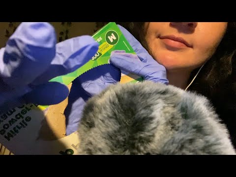 Inspecting Your Face For Relaxation | Gentle Glove Sounds | No Talking