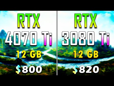RTX 4070 Ti 12GB vs RTX 3080 Ti 12GB | PC Gameplay Tested