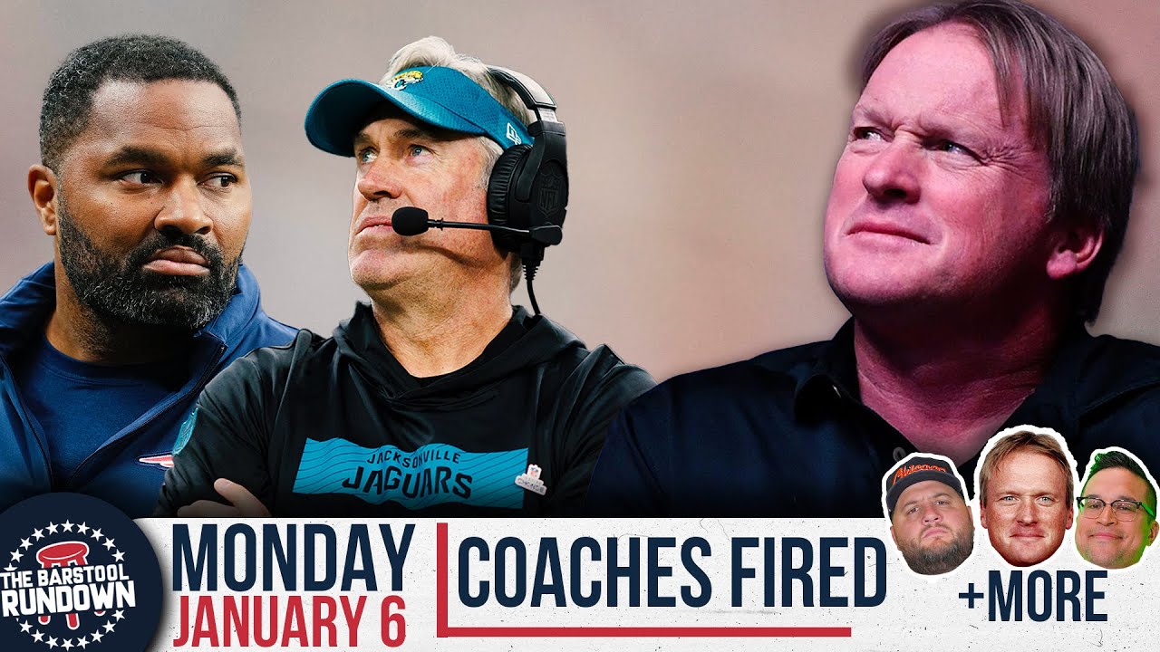 Jon Gruden Reacts To NFL Coaches Getting Fired - Barstool Rundown