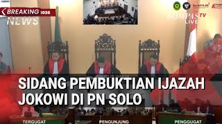 Download Lagu Sidang Pembuktian Ijazah Jokowi di Pengadilan Negeri Solo MP3