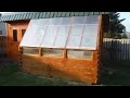 Insulated Greenhouse Shed Complete Build