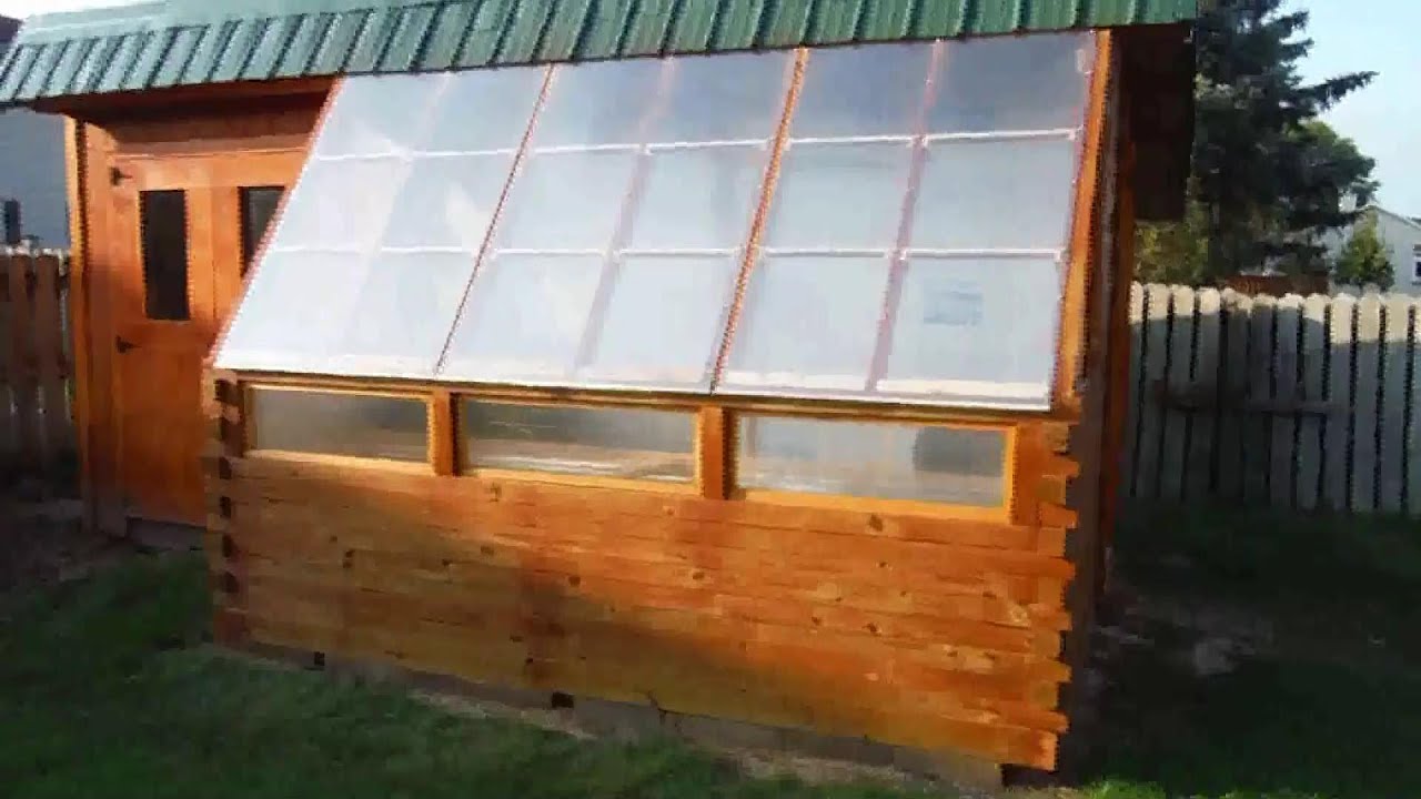 Insulated Greenhouse Shed Complete Build - YouTube