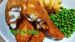Tilapia Recipe/Fish & Chips/ Pan Fried Breaded Fish/Fried Tilapia Fish/ Fried Tilapia Fish Fillets/