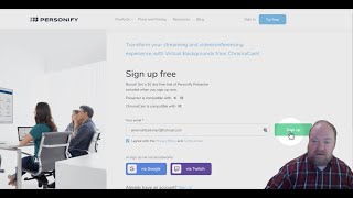 Tutorial | Personify Account Sign-up screenshot 1