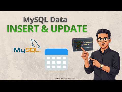 Database Tutorial #6 (বাংলা): Insert & Update Data in MySQL