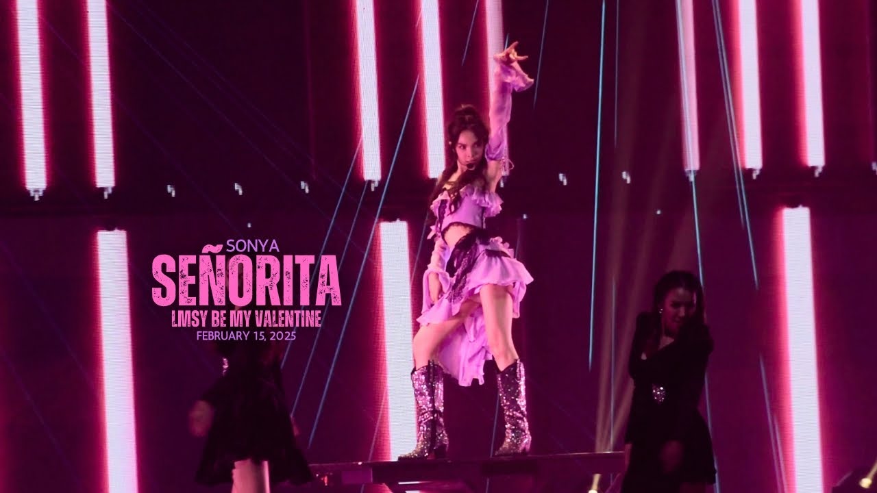 [FANCAM] Sonya - Señorita @ LMSY BE MY VALENTINE (2025-02-15)