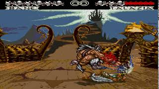 WeaponLord Bane 55% Poke combo (Genesis)