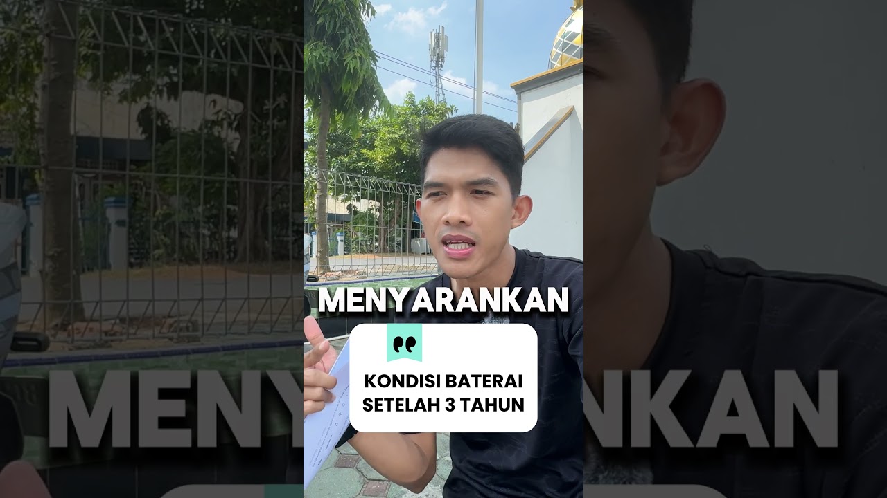 KONDISI BATERAI MOTOR LISTRIK SETELAH 3 TAHUN #motorlistrik #fyp #viral  #fypシ #automobile