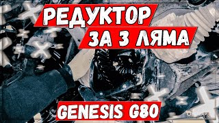 Genesis G80 переуплотнение заднего редуктора