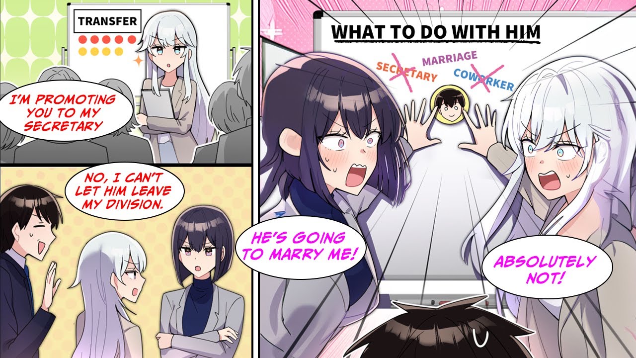 [Manga Dub] During the meeting, my boss and the CEO are fighting over me for the weirdest reason...