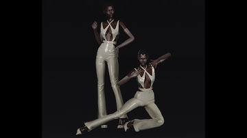 idsims -  Mugler SS21 part 2 - TheSims 4 Art