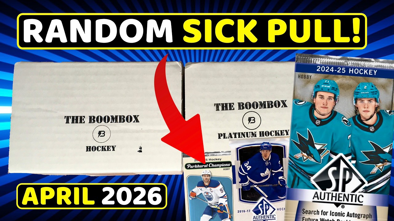 FINALLY Pulling Something From This Pack! - BOOMBOX Platinum Hockey + Standard - April 2026