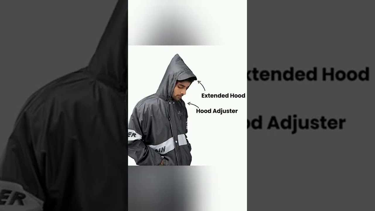 Bulfyss Reversible Double Layer Waterproof Raincoat  | 