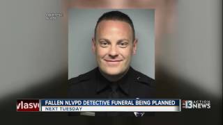 Funeral plans announced for NLVPD detective killed in crash