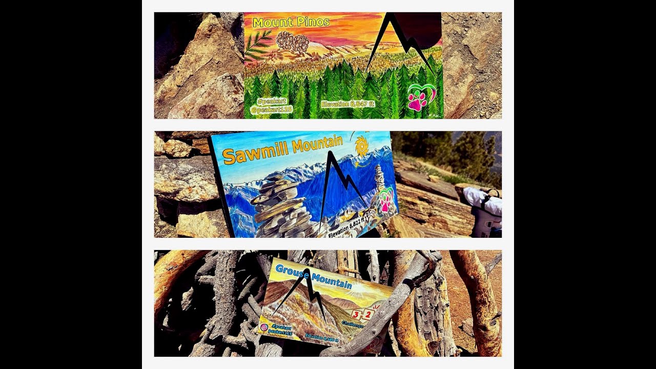 321 Challenge: Mount Pinos, Sawmill Mountain and Grouse Mountain