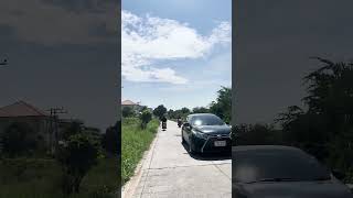 Blue Sky Driving In Thailand