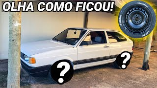 Gol GL 1994 com aro 17 e rebaixado, FOTOS Gol do Fabiano, u…