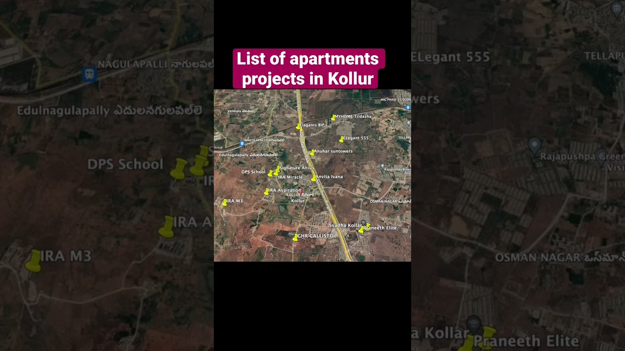 List of Apartment Projects in 