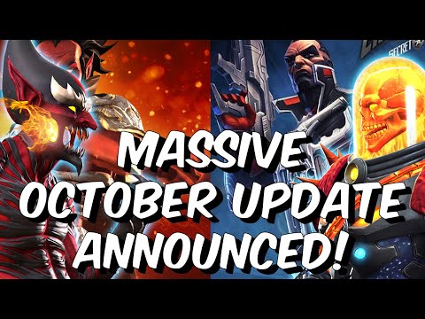 MASSIVE OCTOBER UPDATE! – New Events, Punisher 2099 Buff, Act 6 Nerfs – Marvel Contest of Champions