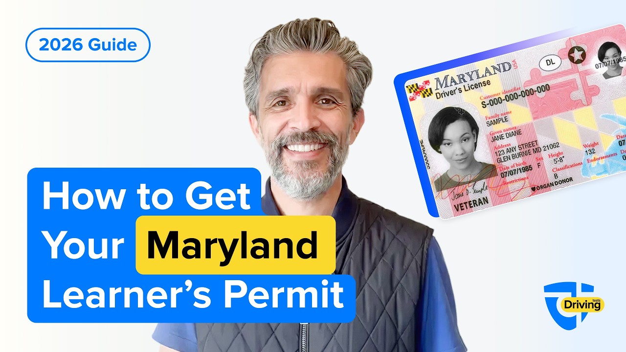 How to Get Your Maryland Learner's Permit in 2026 (Step-by-Step) - YouTube