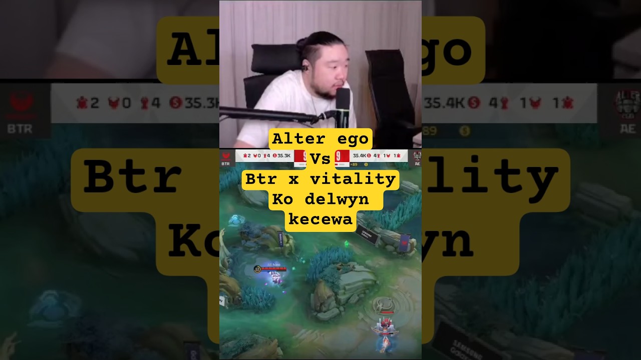 Reaksi kecewa Ko Delwyn saat AE kalah lawan BTR 2:1