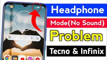 How To Remove Headphone, Earphone Symbol In Tecno Phone | Earphone Mode No Sound Problem In Tecno