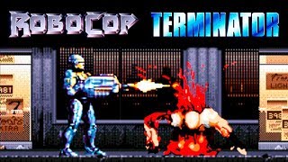 Robocop Vs Terminator прохождение (Sega Mega Drive, Genesis)