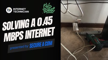 Solving a 0.45 Mbps Internet Nightmare | Internal Wiring or ISP Fault? Old School ADSL Faults
